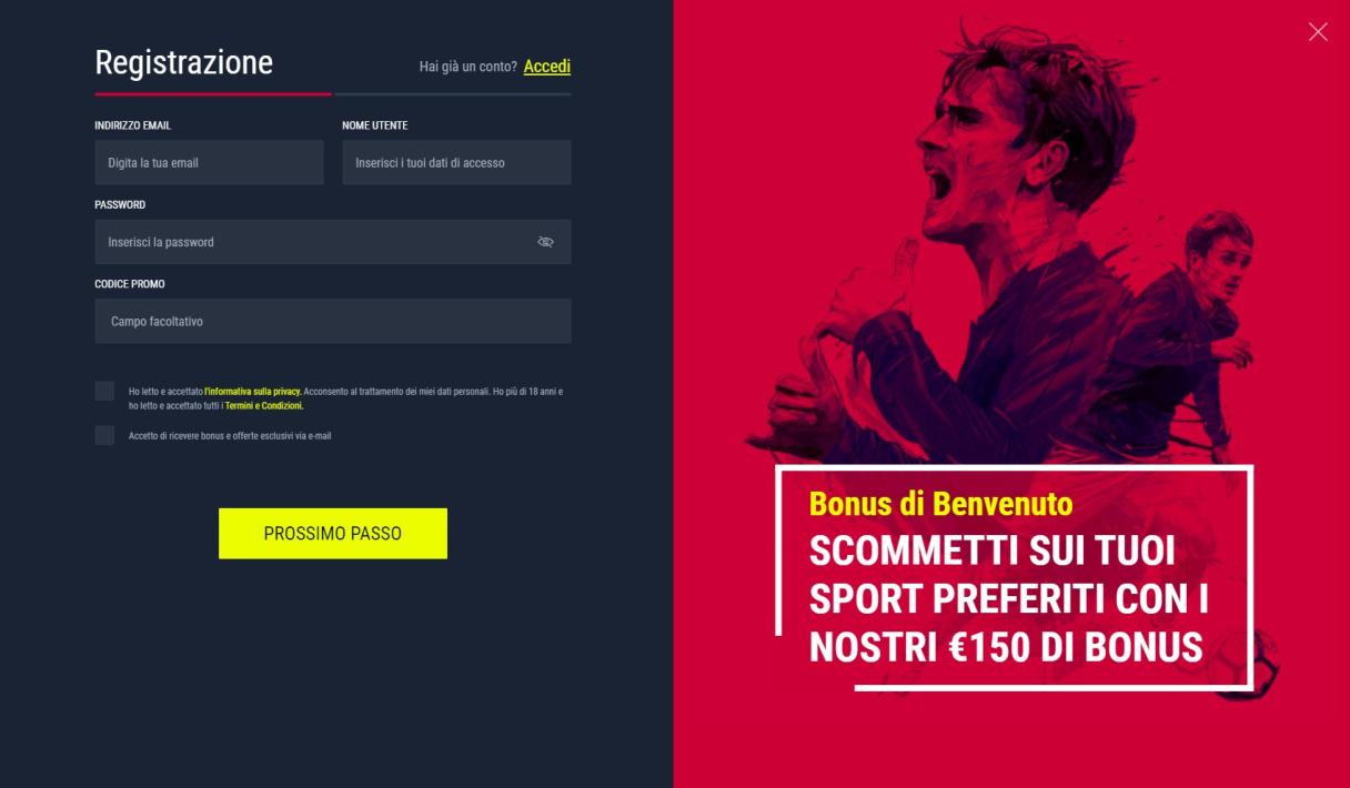 COME APRIRE UN ACCOUNT SU RABONA CASINO