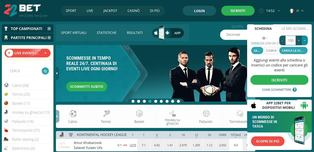 22Bet