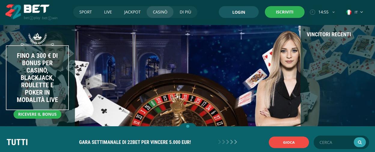 22Bet Casino