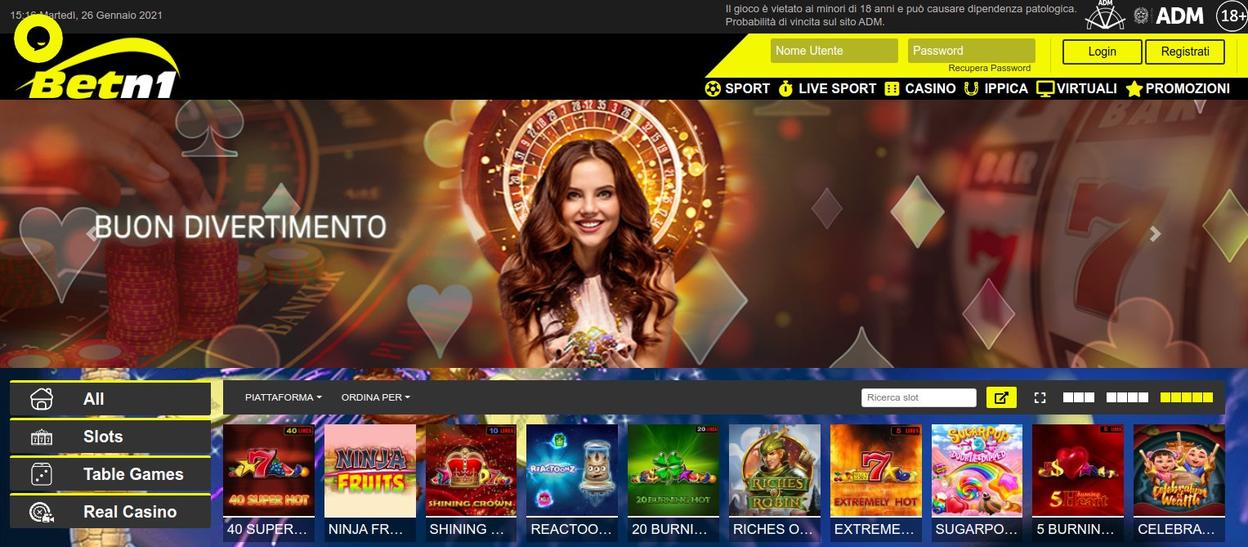 BETN1 Casino