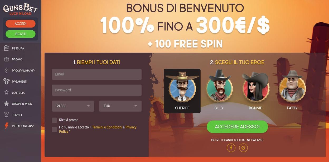 GUNSBET