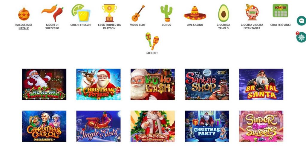 GIOCHI DISPONIBILI SU LA FIESTA 