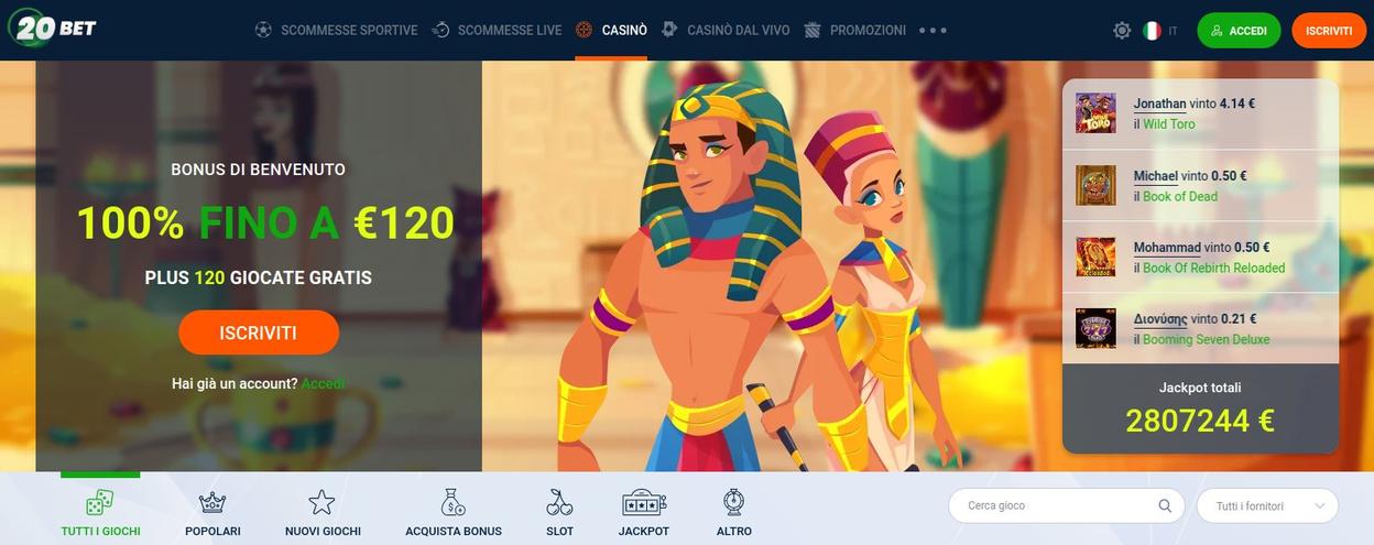 20BET Casino