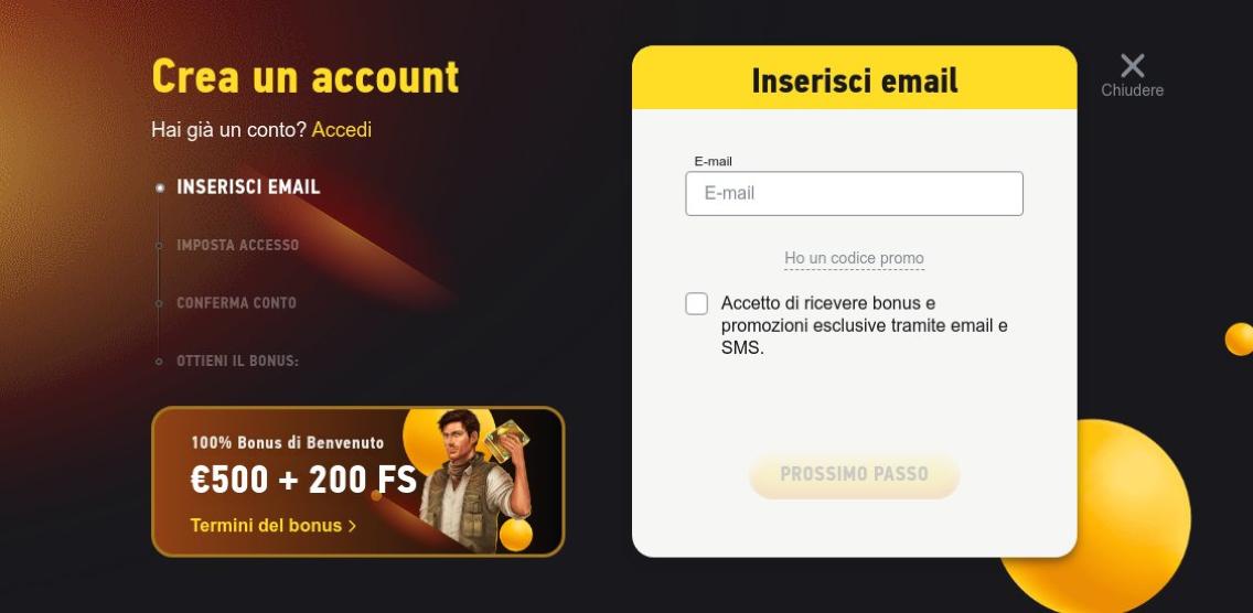 Come aprire un account su Fezbet