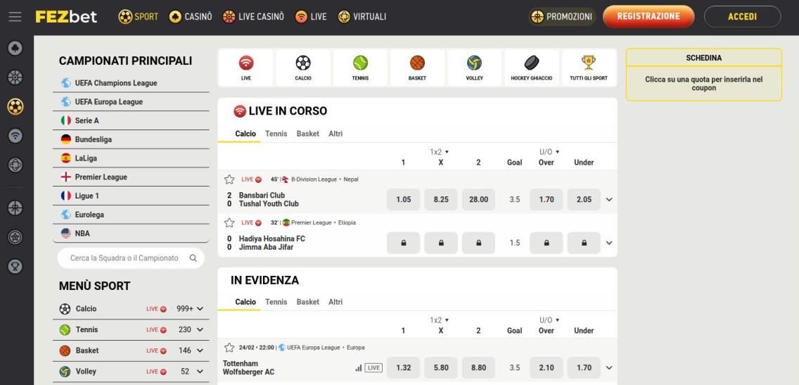 FEZBet sport