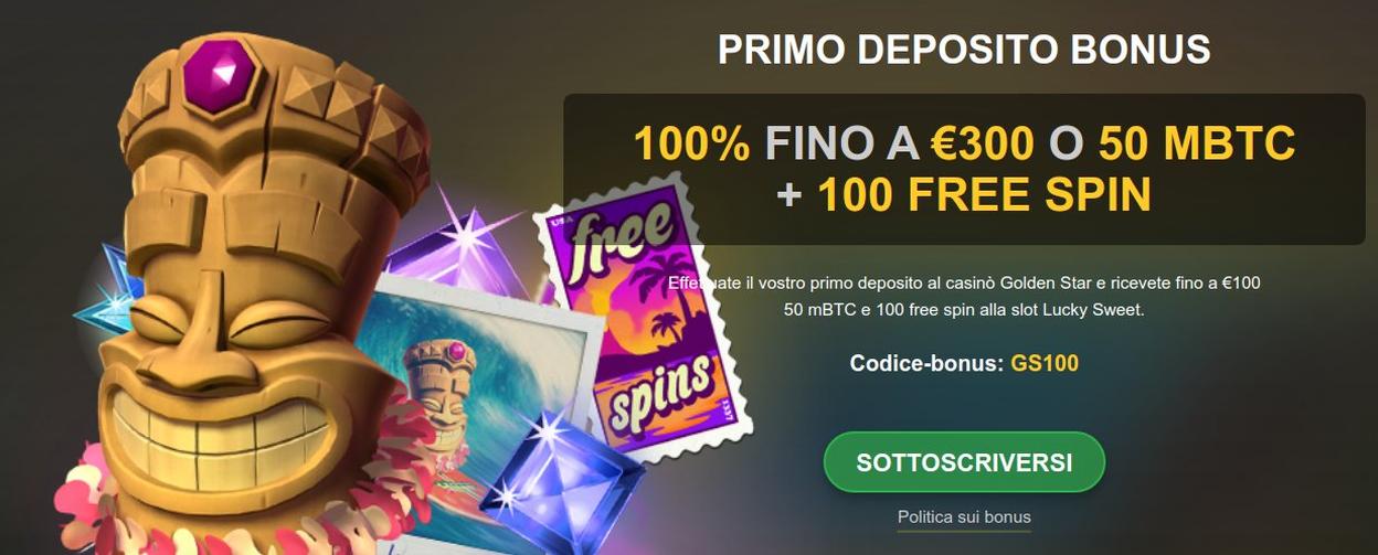 GoldenStars Casino BONUS