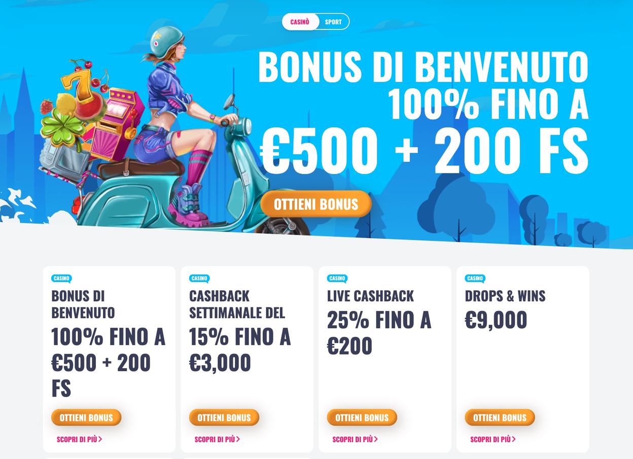 OhMySpins Promozioni