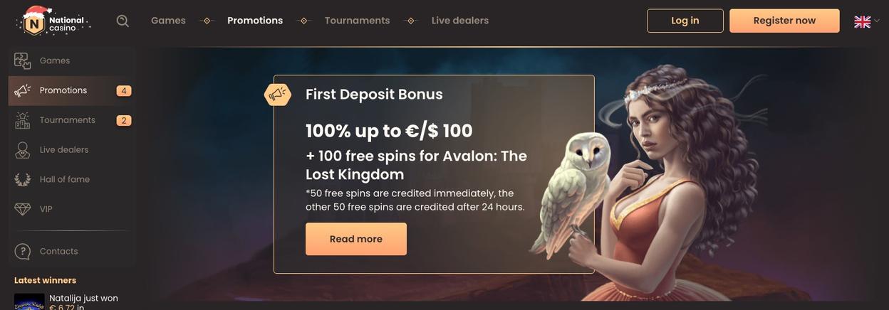 Bonus di benvenuto