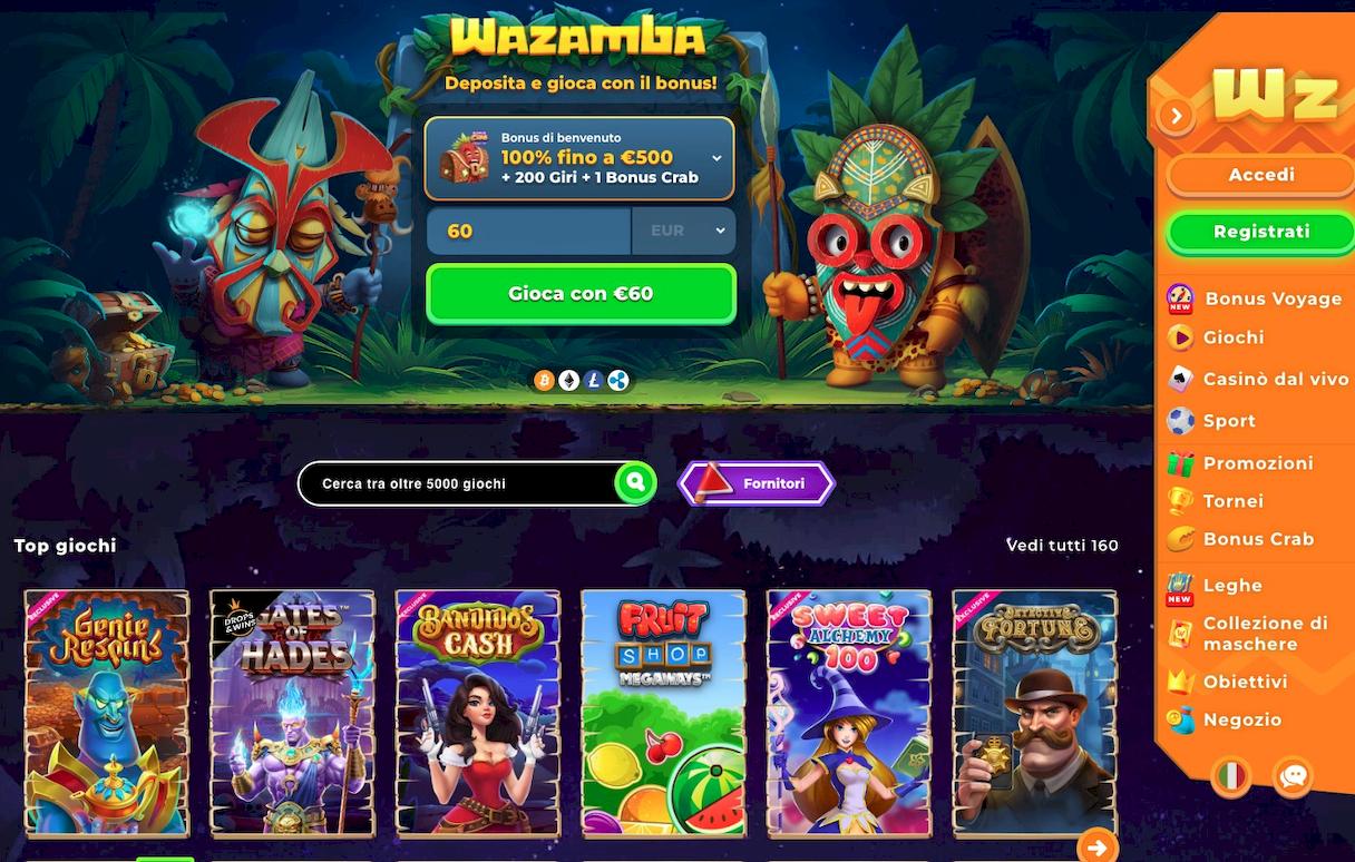 Wazamba Casino