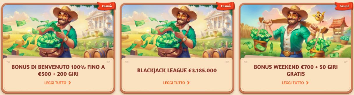 Casino bonus